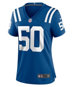 Segun Olubi Indianapolis Colts Women's Game Player Jersey - Royal