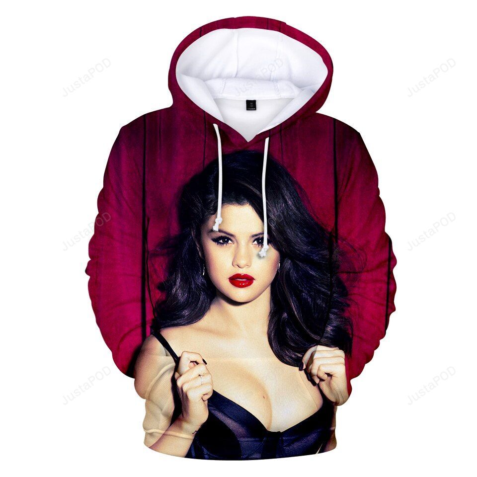 Selena Gomez Style 1 3D Hoodie Zip Hoodie