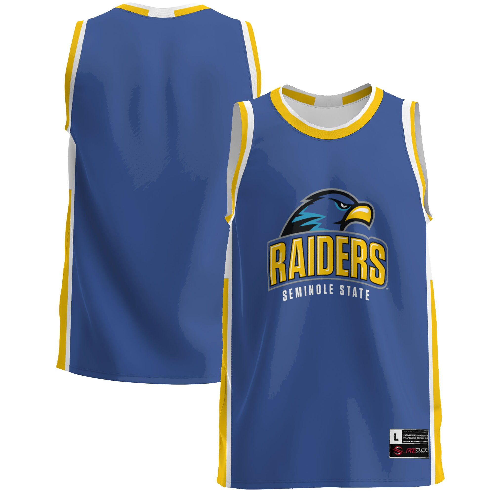 Seminole State Raiders Basketball Jersey - Blue Ncaa