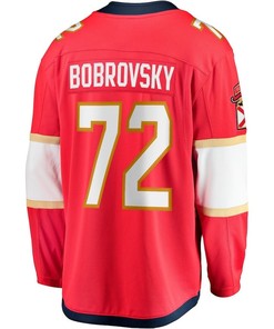 Sergei Bobrovsky 72 Florida Panthers 2023 Stanley Cup Final Home Breakaway Player Jersey - Red