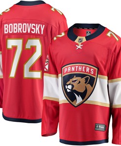 Sergei Bobrovsky Florida Panthers Fanatics Branded Breakaway Player Jersey - Red Nhl