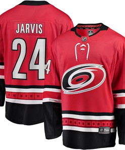 Seth Jarvis Carolina Hurricanes Fanatics Branded Home Breakaway Player Jersey - Red Nhl