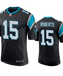 Seth Roberts Carolina Panthers Black Vapor Limited Jersey