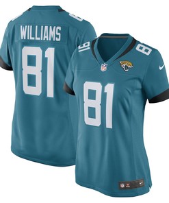Seth Williams Jacksonville Jaguars Women's Game Player Jersey - Teal