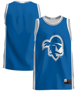 Seton Hall Pirates Basketball Jersey - Blue Ncaa