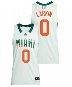 Shane Larkin 0 Miami Hurricanes Honoring Black Excellence Basketball Men Jersey - White