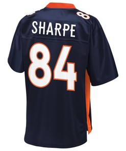 Shannon Sharpe Denver Broncos Nfl Pro Line Retired Player Jersey - Navy
