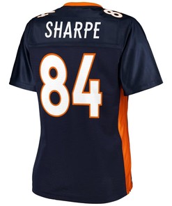 Shannon Sharpe Denver Broncos Nfl Pro Line Womens Retired Player Jersey - Navy