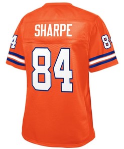Shannon Sharpe Denver Broncos Nfl Pro Line Womens Retired Player Jersey - Orange