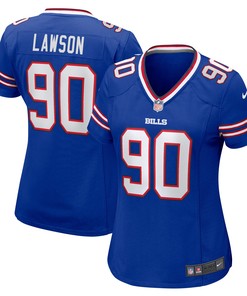 Shaq Lawson Buffalo Bills Womens Game Jersey - Royal Nfl