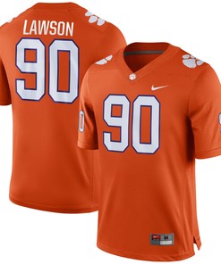 Shaq Lawson Clemson Tigers Game Jersey - Orange Ncaa