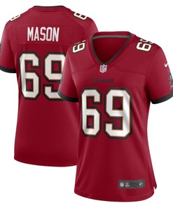 Shaq Mason Tampa Bay Buccaneers Women's Game Player Jersey - Red