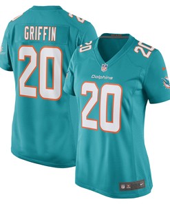 Shaquem Griffin Miami Dolphins Womens Player Game Jersey - Aqua Nfl
