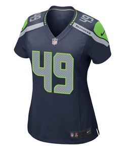 Shaquem Griffin Seattle Seahawks Womens 2018 Nfl Draft Pick Game Jersey - Navy