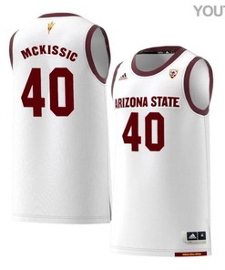 Shaquielle McKissic 44 Arizona State Sun Devils Retro Basketball Youth Jersey - White
