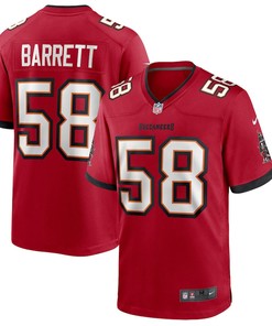 Shaquil Barrett 58 Tampa Bay Buccaneers Game Jersey - Red