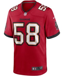 Shaquil Barrett 58 Tampa Bay Buccaneers Game Jersey - Red
