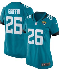 Shaquill Griffin Jacksonville Jaguars Womens Game Jersey - Teal Nfl