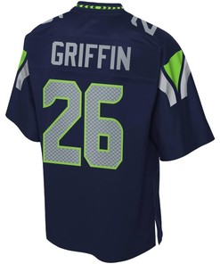 Shaquill Griffin Seattle Seahawks Nfl Pro Line Team Color Player Jersey - College Navy