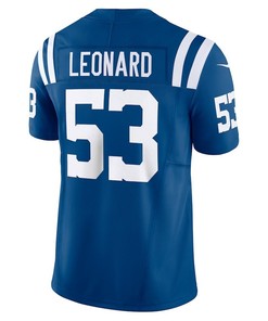 Shaquille Leonard 53 Indianapolis Colts Vapor F.U.S.E. Limited Jersey - Royal