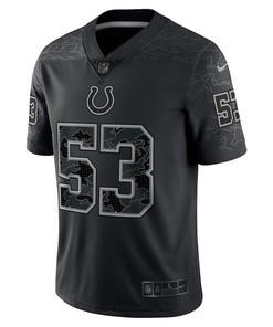 Shaquille Leonard Indianapolis Colts RFLCTV Limited Jersey - Black