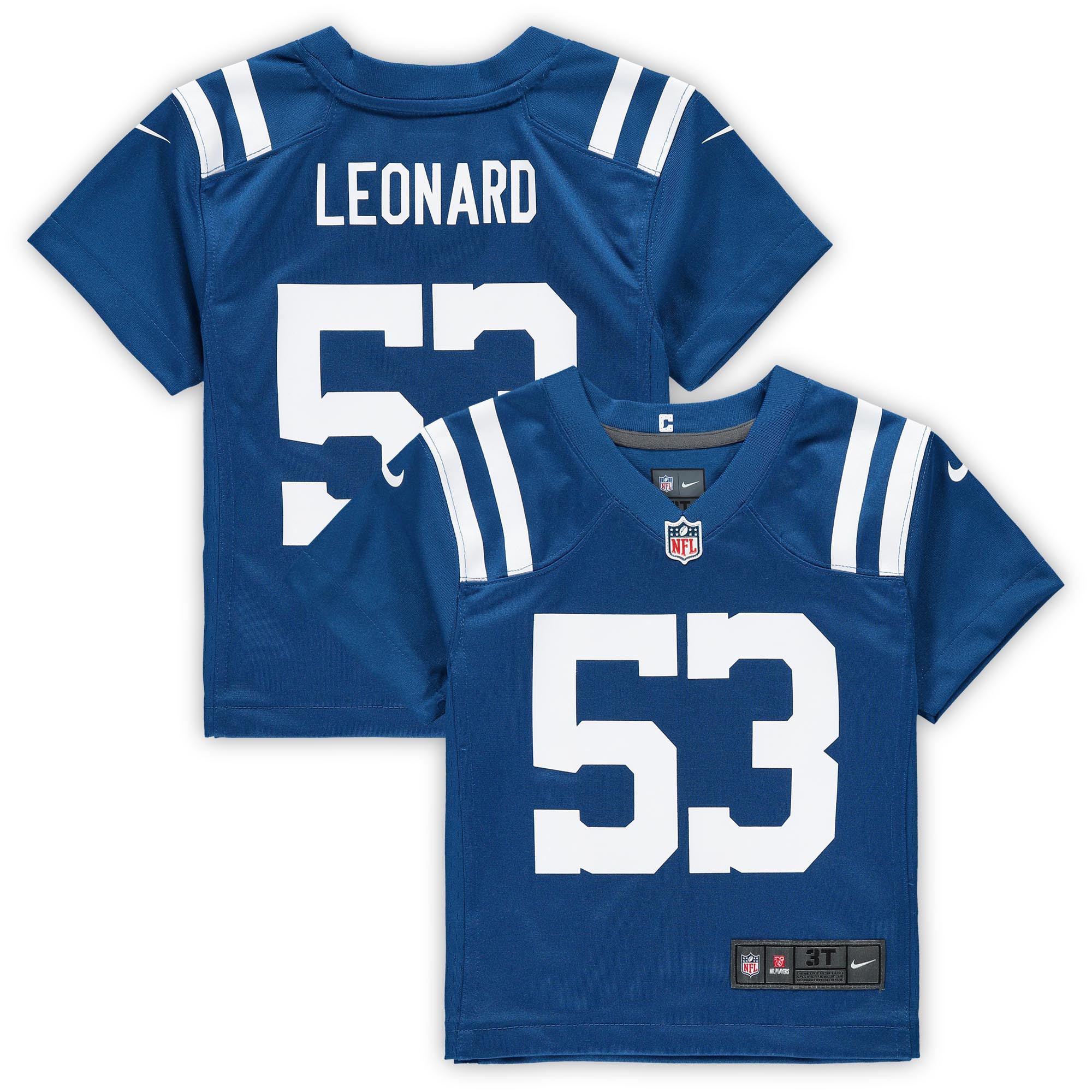Shaquille Leonard Indianapolis Colts Toddler Game Jersey - Royal Nfl