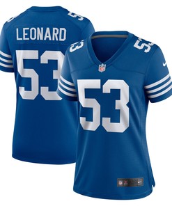 Shaquille Leonard Indianapolis Colts Womens Alternate Game Jersey - Royal Nfl