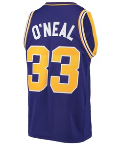 Shaquille O'Neal #33 LSU Tigers Retro Classic Basketball Men Jersey - Purple