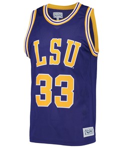 Shaquille O'Neal #33 LSU Tigers Retro Classic Basketball Men Jersey - Purple