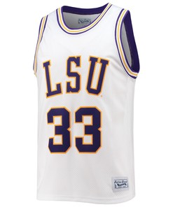 Shaquille O'Neal #33 LSU Tigers Retro Classic Basketball Men Jersey - White