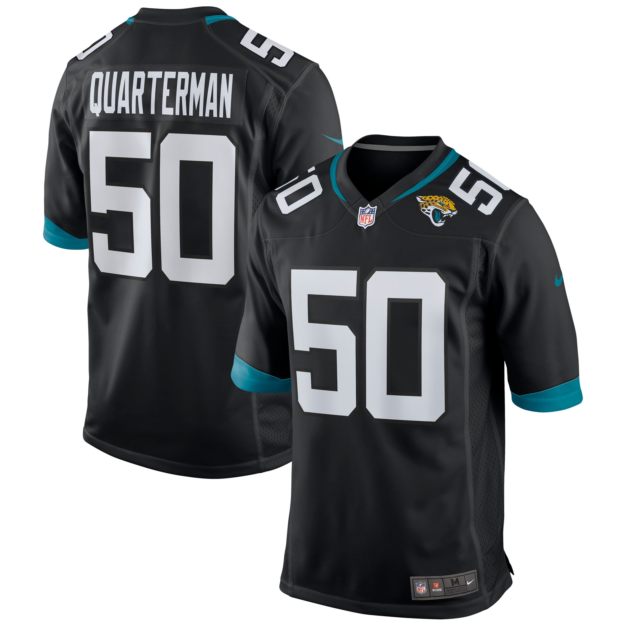 Shaquille Quarterman Jacksonville Jaguars Game Jersey Black Nfl