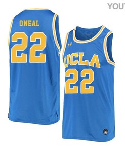 Shareef ONeal 22 UCLA Bruins Retro Elite Basketball Youth Jersey - Blue