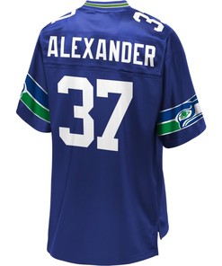 Shaun Alexander Seattle Seahawks Nfl Pro Line Retired Team Player Jersey - Royal