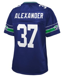 Shaun Alexander Seattle Seahawks Nfl Pro Line Womens Retired Player Jersey - Royal