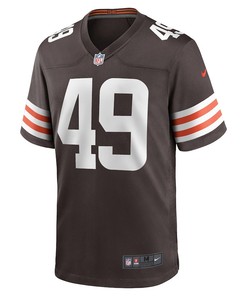 Shaun Jolly Cleveland Browns Game Player Jersey - Brown