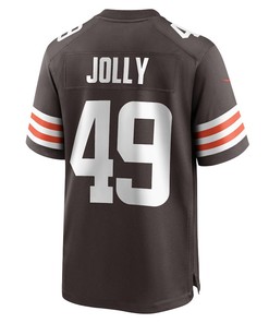 Shaun Jolly Cleveland Browns Game Player Jersey - Brown