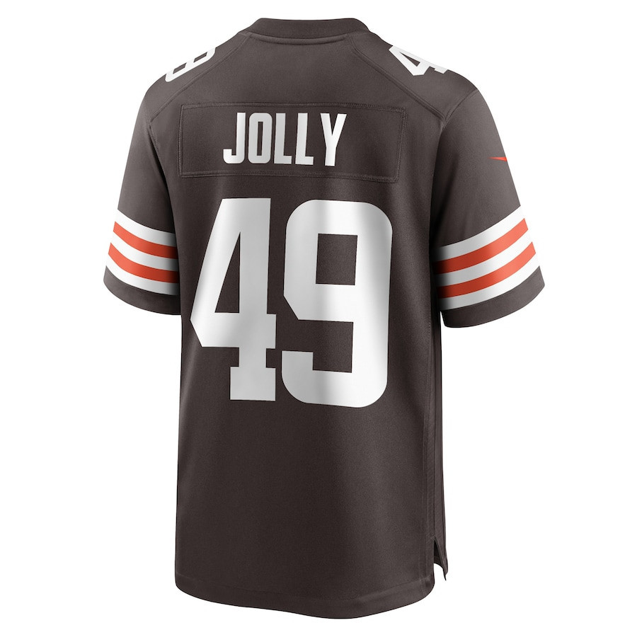 Shaun Jolly Cleveland Browns Game Player Jersey - Brown