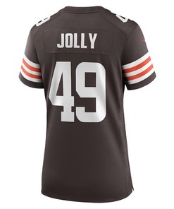 Shaun Jolly Cleveland Browns Women's Game Player Jersey - Brown