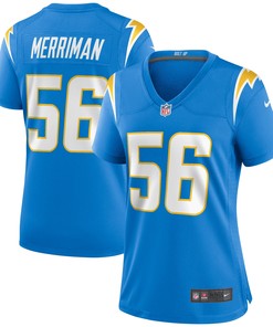 Shawne Merriman Los Angeles Chargers Womens Game Retired Player Jersey - Powder Blue Nfl