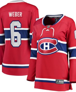 Shea Weber Montreal Canadiens Fanatics Branded Womens Home Breakaway Player Jersey - Red Nhl