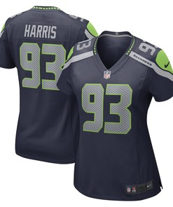 Shelby Harris Seattle Seahawks Women's Game Player Jersey - College Navy