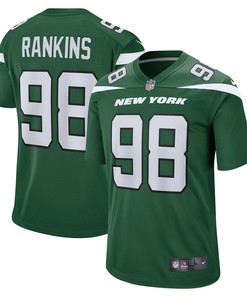 Sheldon Rankins New York Jets Game Jersey - Gotham Green Nfl