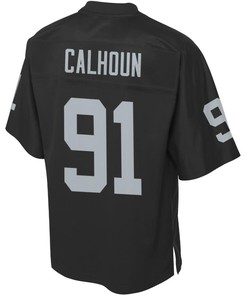 Shilique Calhoun Oakland Raiders Nfl Pro Line Player Jersey - Black