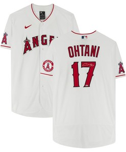 Shohei Ohtani 17 Los Angeles Angels Autographed Jersey - White