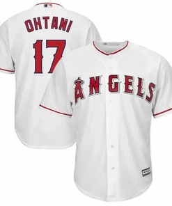 Shohei Ohtani Los Angeles Angels Big And Tall Cool Base Player Jersey - White