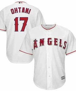 Shohei Ohtani Los Angeles Angels Official Cool Base Player Jersey - White