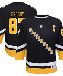 Sidney Crosby Pittsburgh Penguins 2021/22 Alternate Replica Player Jersey - Black Nhl