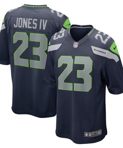 Sidney Jones Iv Seattle Seahawks Game Player Jersey - College Navy Nfl