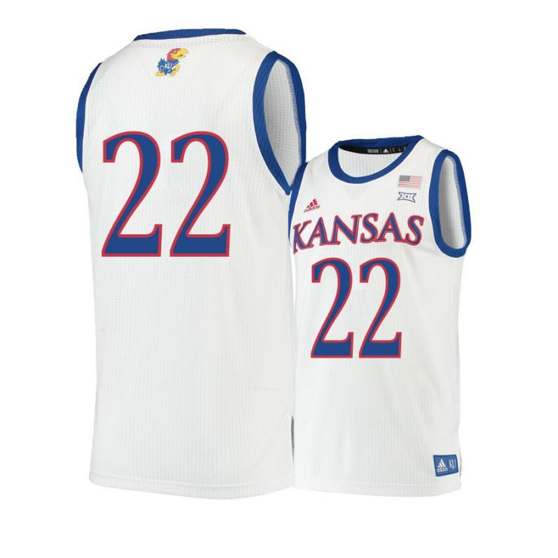 Silvio De Sousa 22 Kansas Jayhawks Basketball Men Jersey - Beige