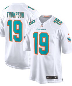 Skylar Thompson 19 Miami Dolphins Game Player Jersey - White